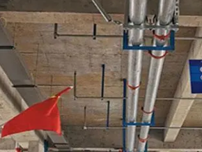满城管廊支架的安装方法